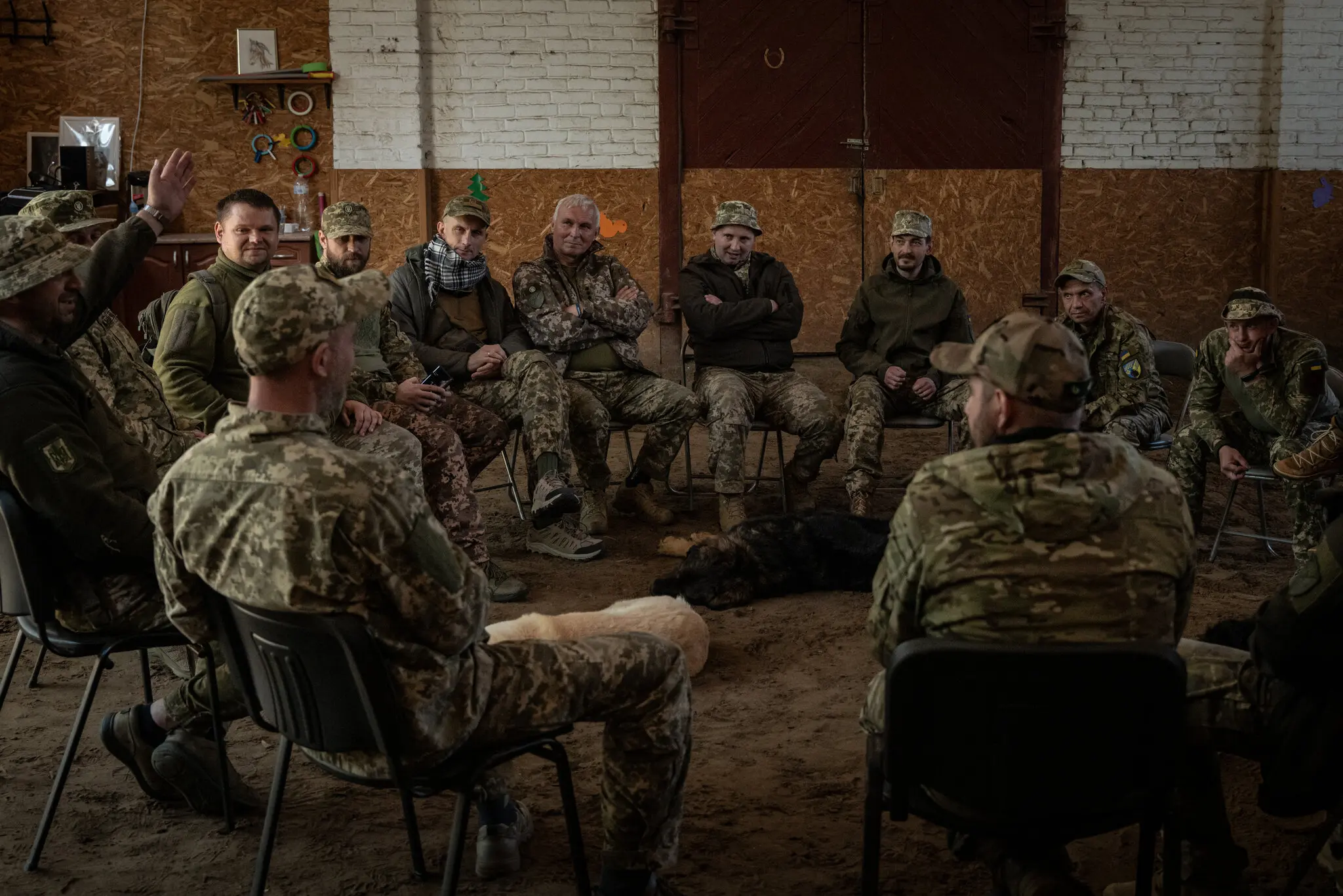 Покатавшись на коні в Києві, солдат сказав, що це принесло йому щастя, відчуття, яке, як він думав, ніколи не матиме.